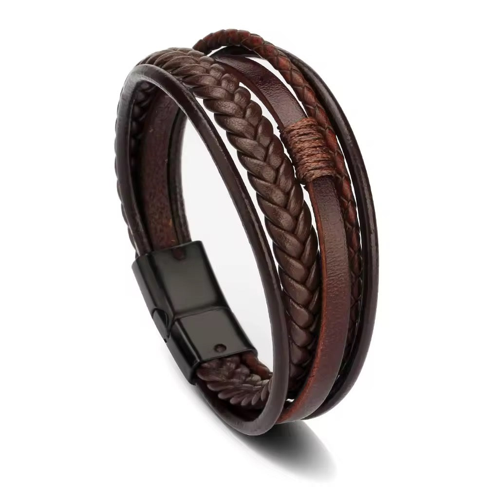 Leder Armband